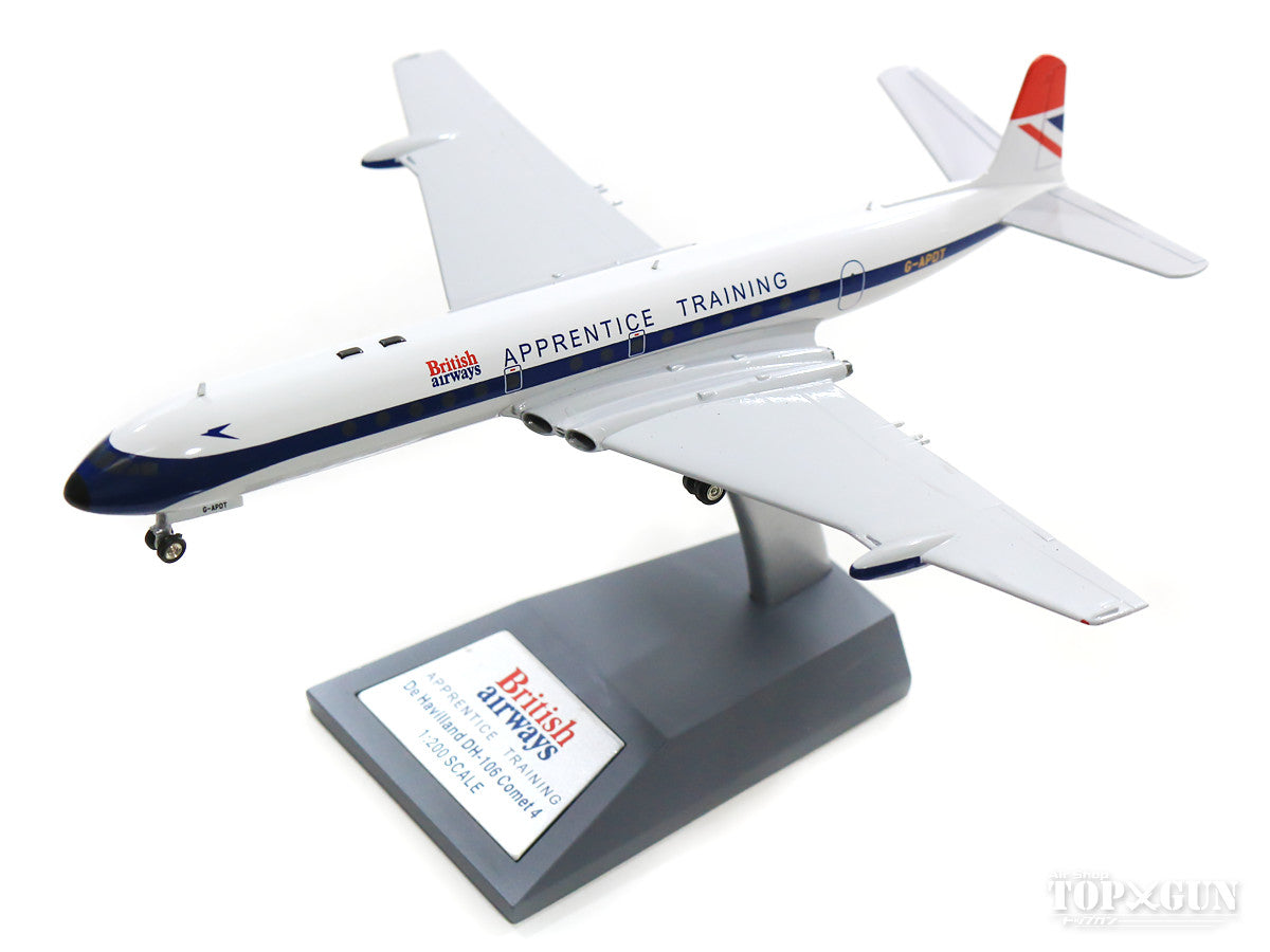 DH.106 Comet 4 British Airways Training aircraft G-APDT (stand included) 1/200 *Made of metal [B-106-BA-1218]