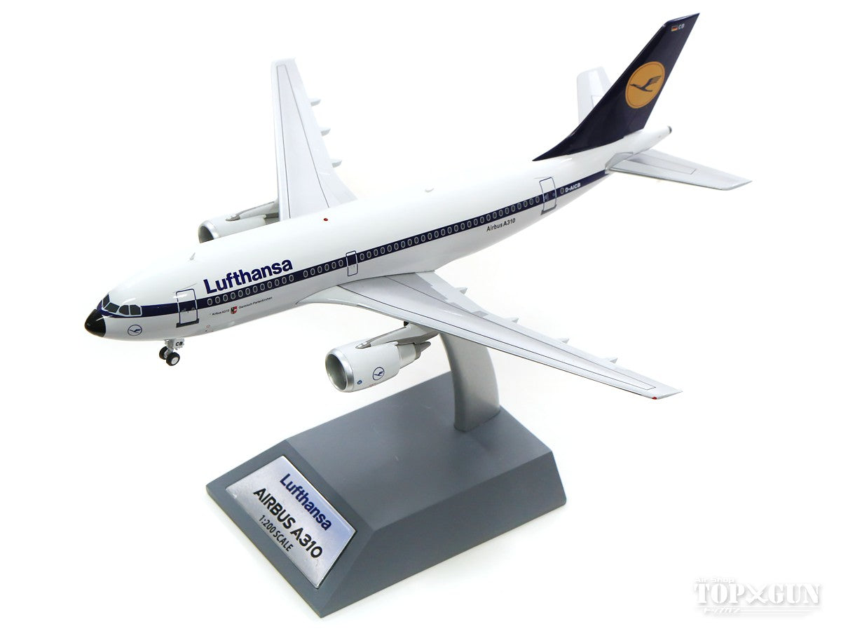 A310-200 Lufthansa 80s-90s Stand included D-AICB 1/200 *Made of metal [B-310-0718]