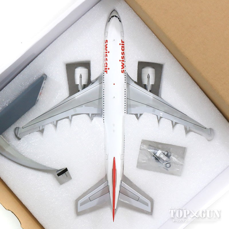 A310-300 Swiss Air 90s Stand included HB-IPH 1/200 *Made of metal [B-310-HB-0320]