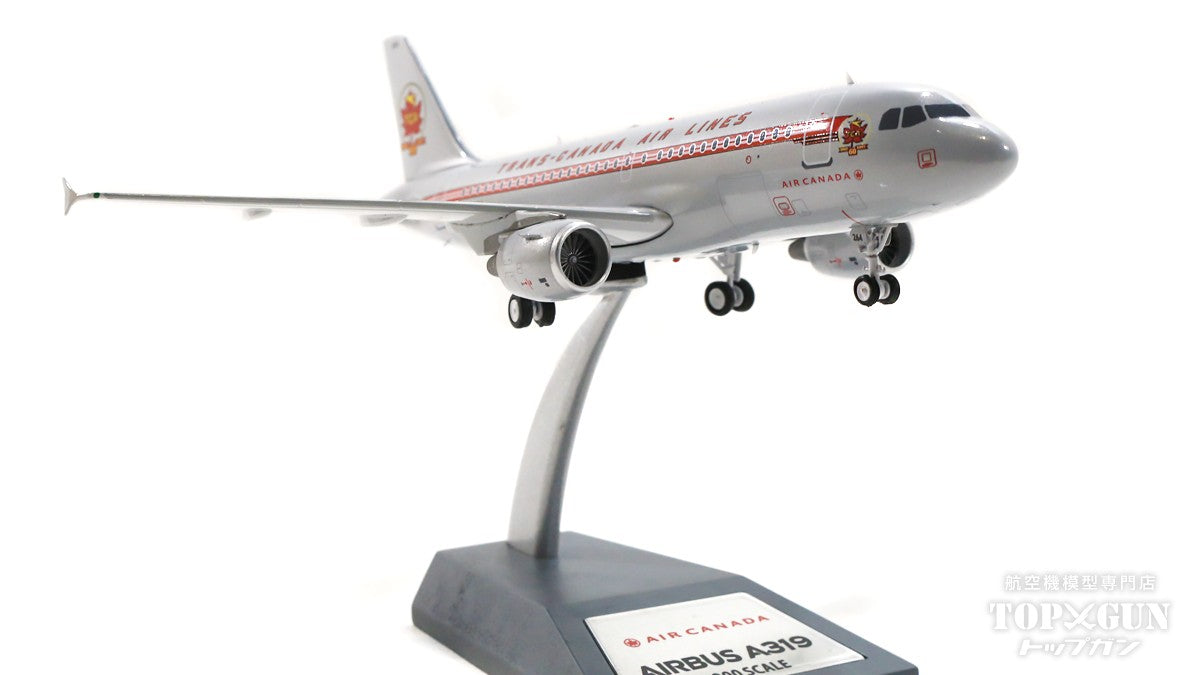 A319 Air Canada special paint "TCA Trans Canada Airlines Retro Reprint" 1997 (stand included) C-FZUH 1/200 [B-319-TCA-01]