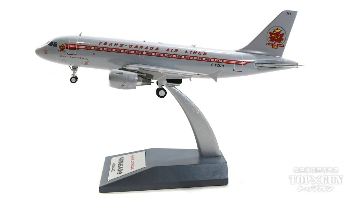 A319 Air Canada special paint "TCA Trans Canada Airlines Retro Reprint" 1997 (stand included) C-FZUH 1/200 [B-319-TCA-01]