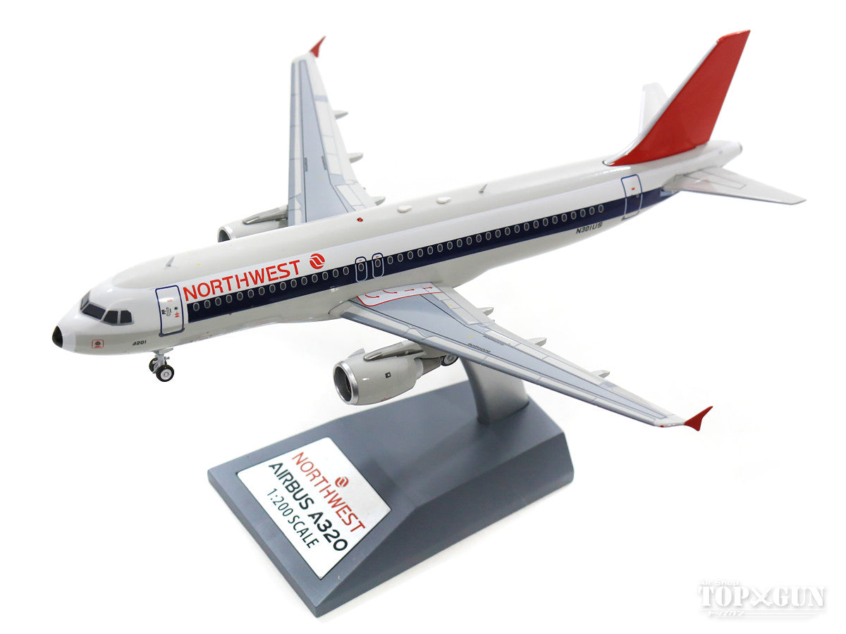 A320-200 Northwest Airlines N301US (stand included) 1/200 [B-320-NW-1218]