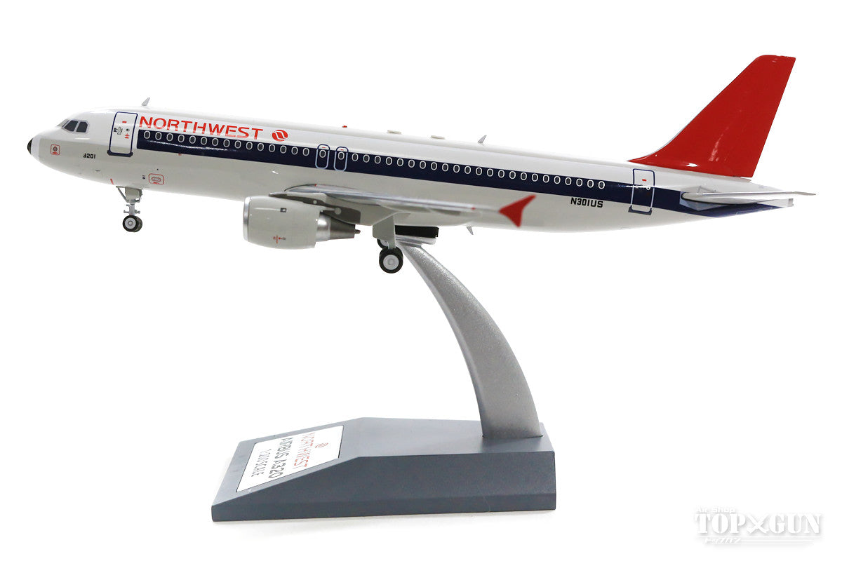 A320-200 Northwest Airlines N301US (stand included) 1/200 [B-320-NW-1218]