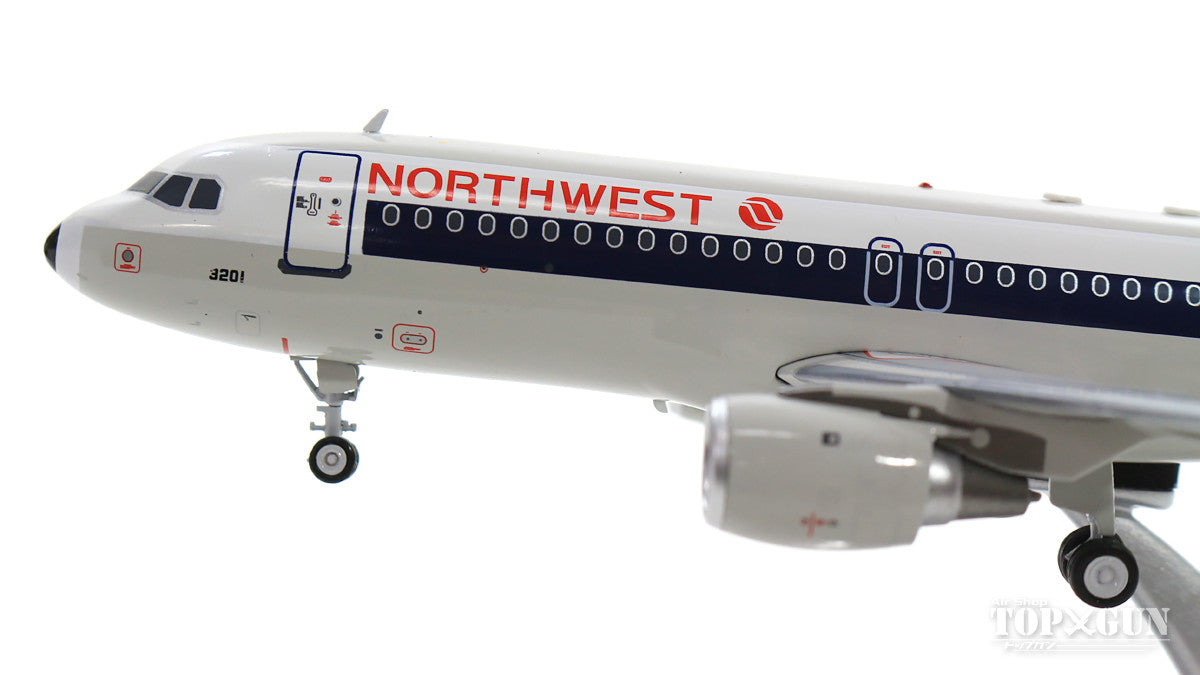 A320-200 ノースウエスト航空 N301US (スタンド付属) 1/200 [B-320-NW-1218]