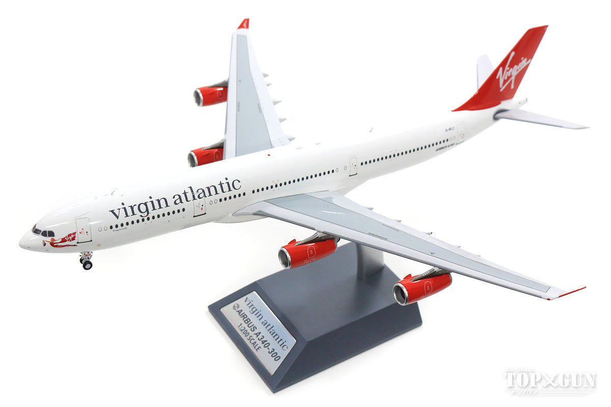 A340-300 Virgin Atlantic Airways "Dragon Lady" G-VFLY (stand included) 1/200 [B-340-1116]