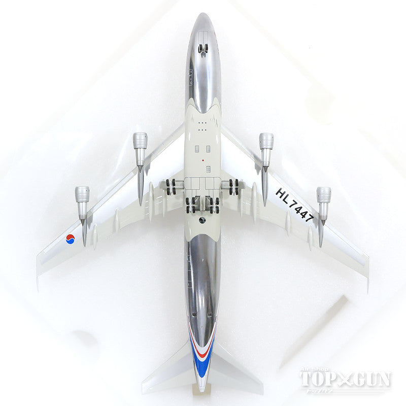 B-Models 747-300 大韓航空 80年代 ポリッシュ仕上 （スタンド