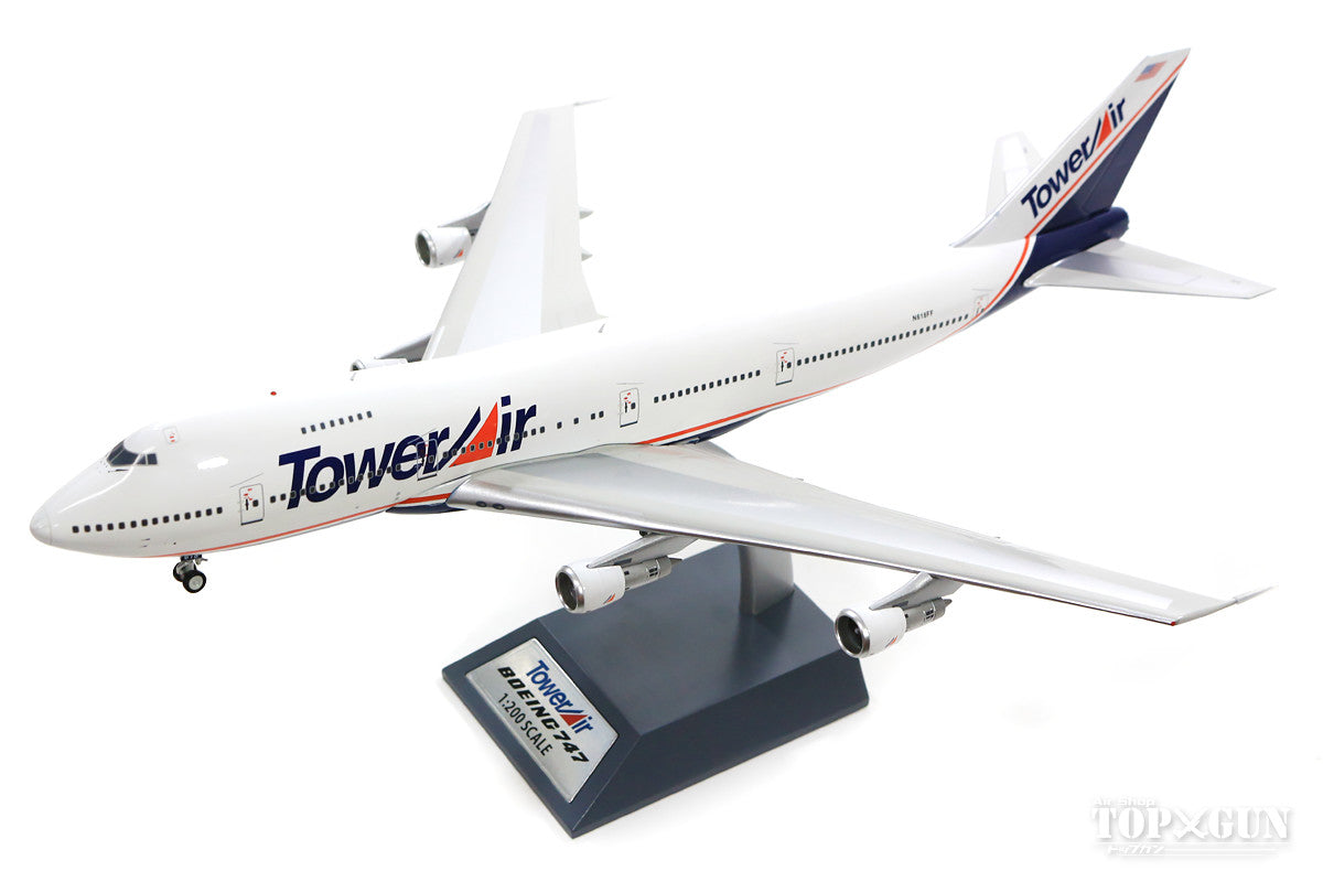 747-200B Tower Air 90s (stand included) N618FF "Liar Liar" 1/200 *Made of metal [B-742-LL001]