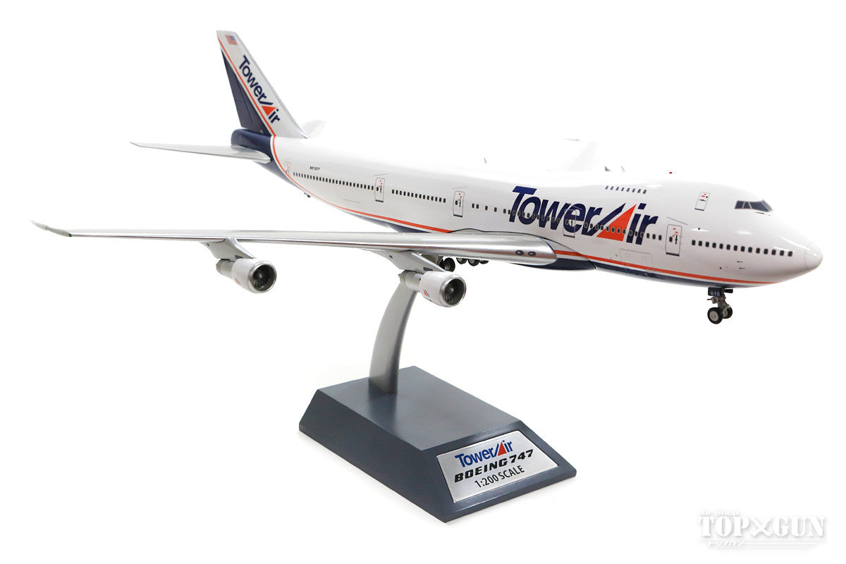 747-200B Tower Air 90s (stand included) N618FF "Liar Liar" 1/200 *Made of metal [B-742-LL001]