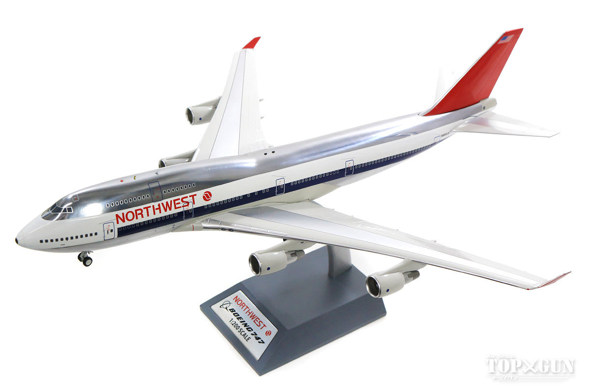 747-400 Northwest Airlines N662US Polished 1/200 [B-744-NW001P]