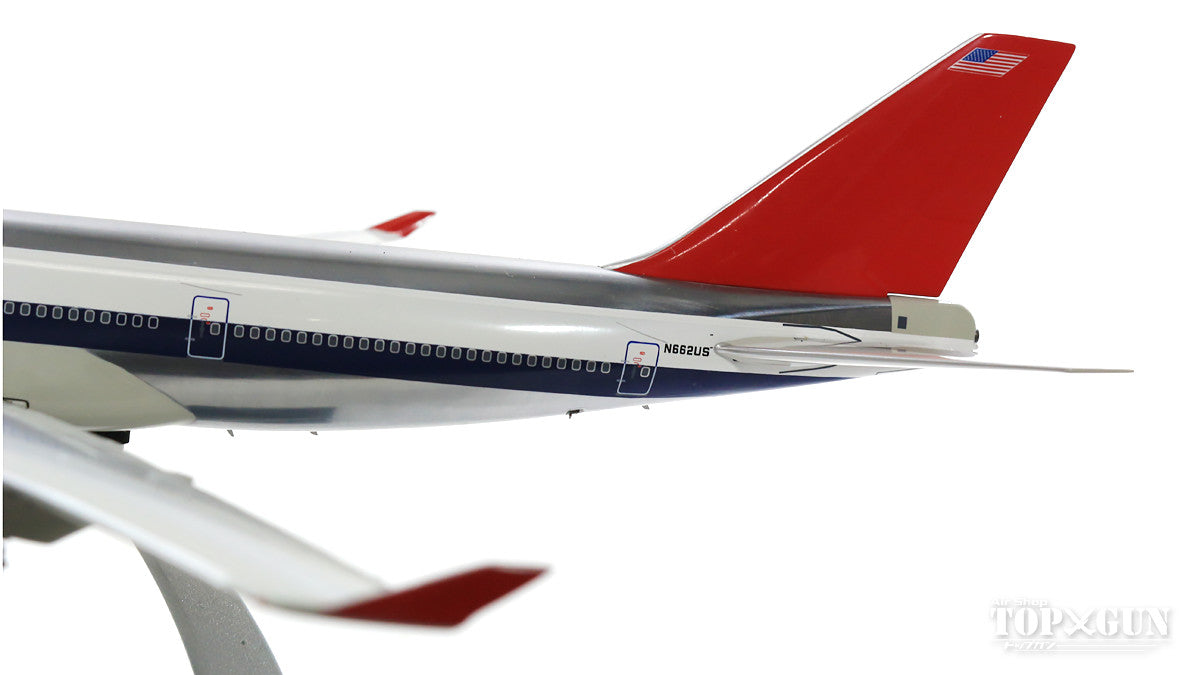 B-Models 747-400 ノースウエスト航空 N662US Polished 1/200 [B