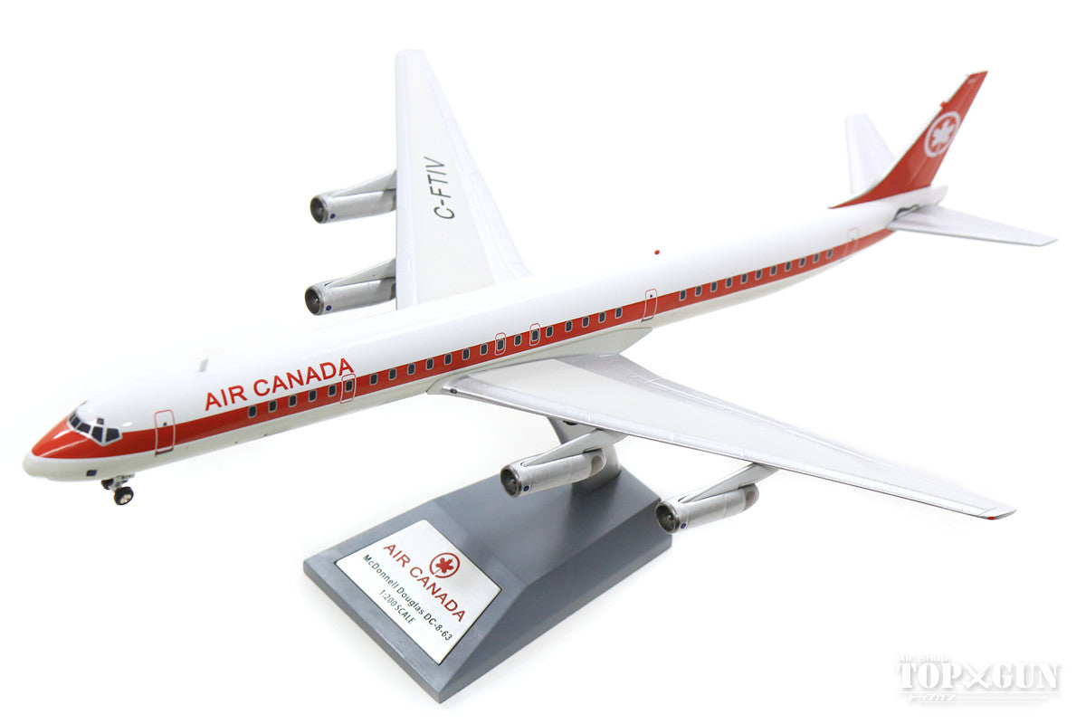 DC-8-63 エアカナダ C-FTIV With Stand 1/200 [B-863-AC-02]