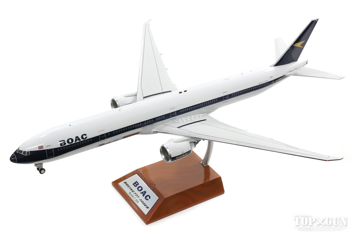 777-300ER BOAC British Overseas Airways Corporation Paint (Stand Included) G-TRPL 1/200 *Made of Metal [B-BOAC-777-001P]