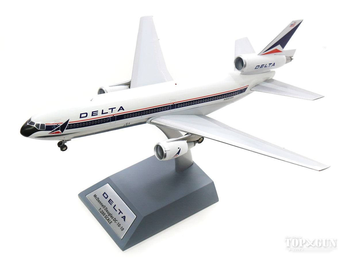 DC-10-10 デルタ航空 N902WA Polished With Stand 1/200 [B-DC10-DL-0219P]