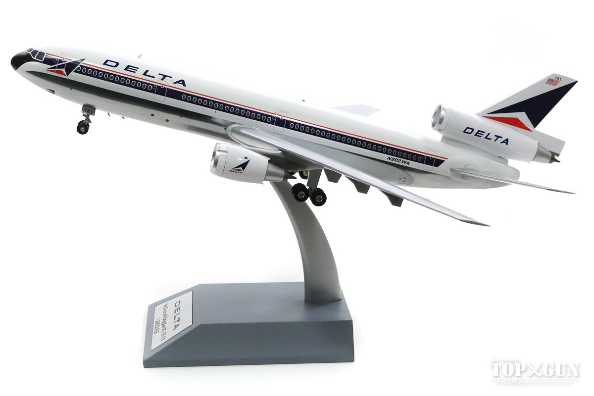 DC-10-10 デルタ航空 N902WA Polished With Stand 1/200 [B-DC10-DL-0219P]