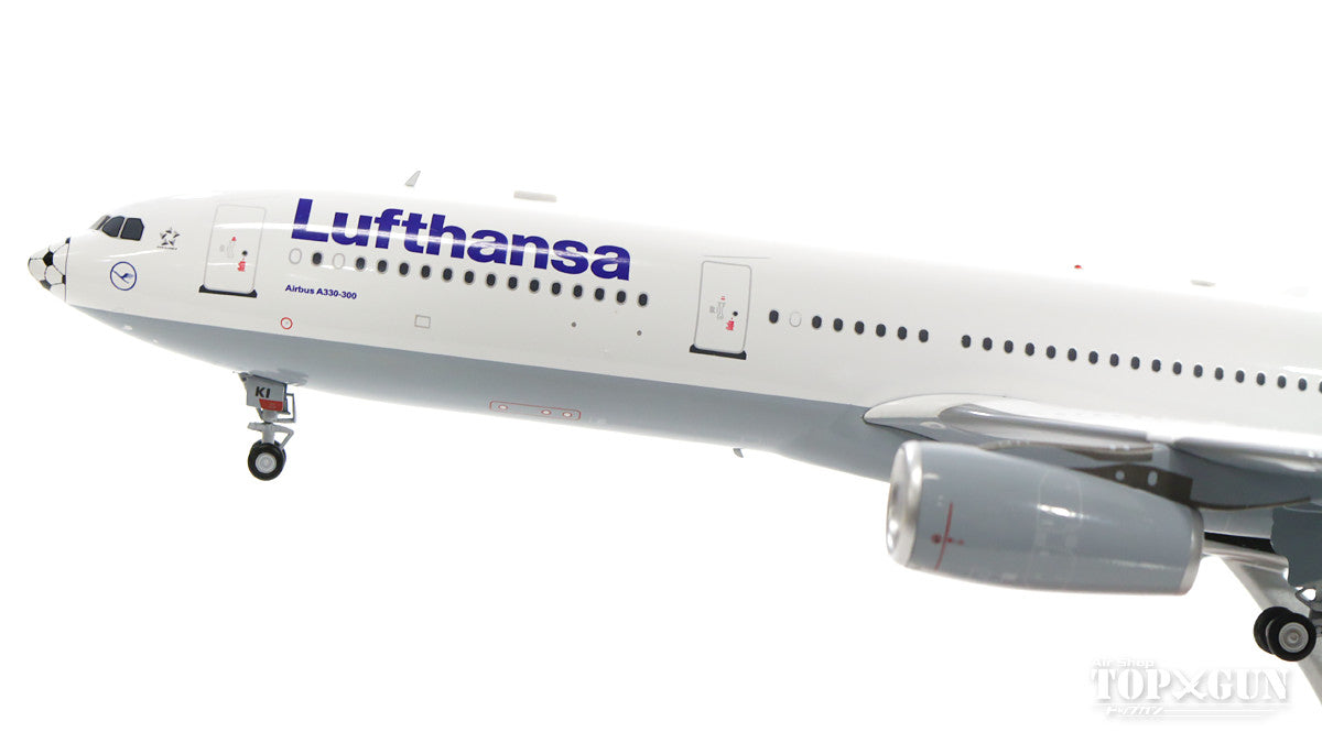 A330-300 Lufthansa Special Paint "Football" (Stand Included) Circa 2005 D-AIKI 1/200 *Made of Metal [B-LH330-001]