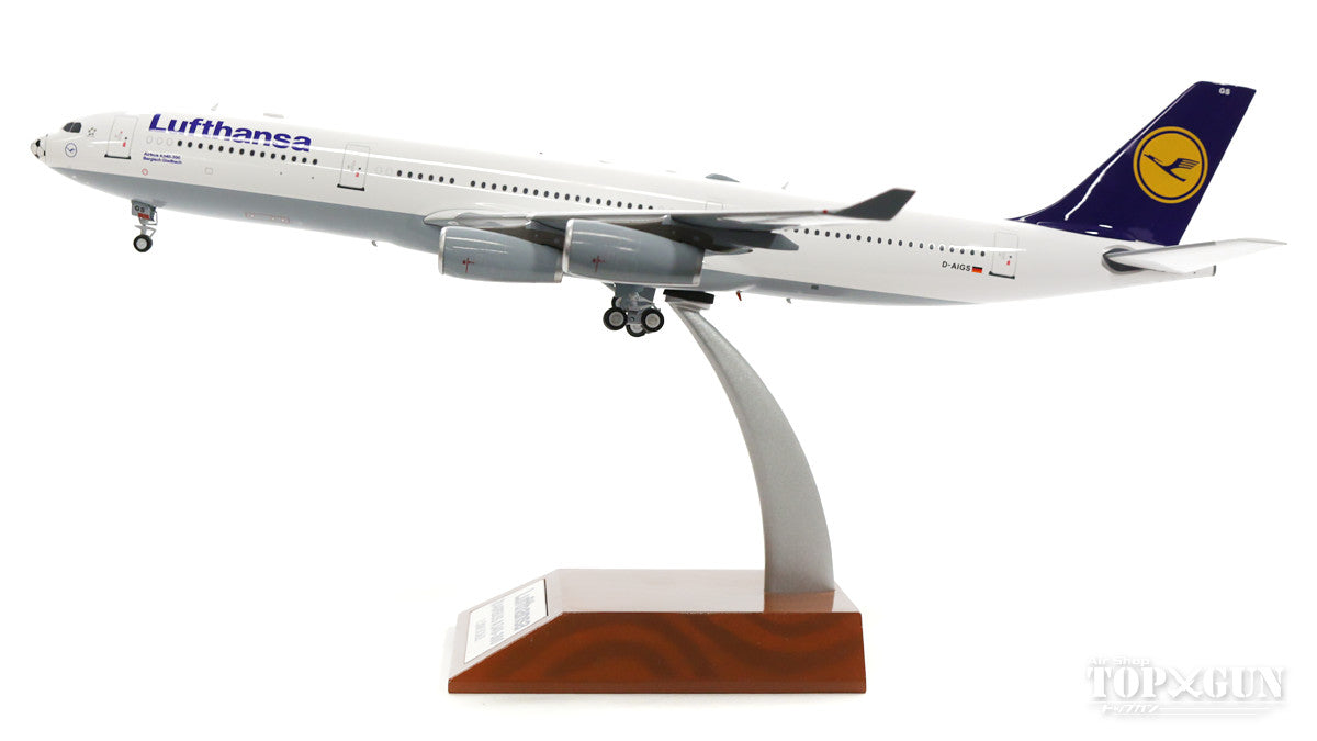 A340-300 Lufthansa Special Paint "Football" (Stand Included) Circa 2005 D-AIGS 1/200 *Made of Metal [B-LH340-001]