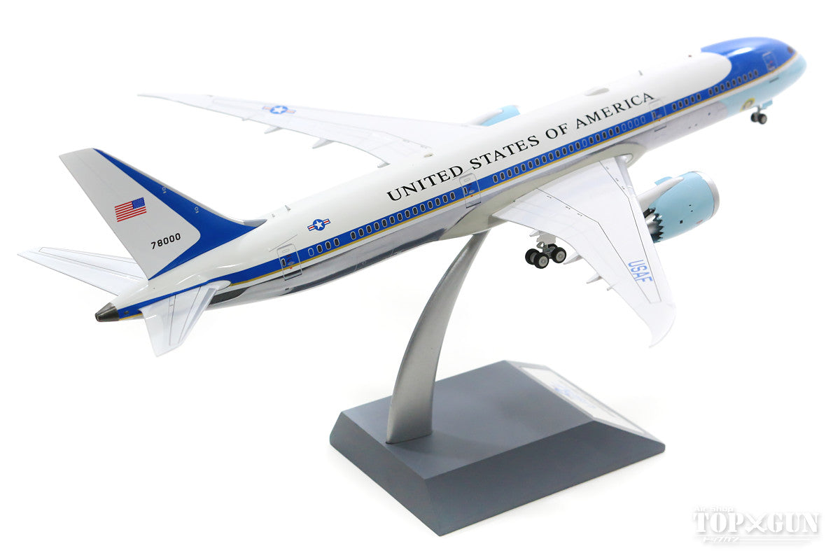 787-9 US Air Force Presidential Plane "Air Force One" (fictional) Polished finish (stand included) #78000 1/200 *Made of metal [B-USAF-789-01P]