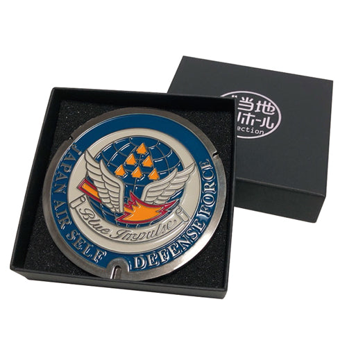 Local manhole (mini) No.0040 Japan Air Self-Defense Force Matsushima Base Blue Impulse [B5040]