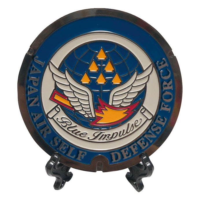 Local manhole (mini) No.0040 Japan Air Self-Defense Force Matsushima Base Blue Impulse [B5040]