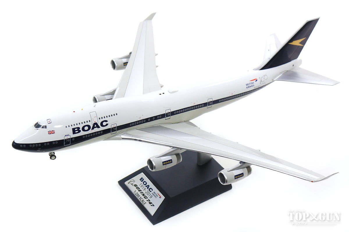 747-400 British Airways Special Paint "BOAC Retro Revival" 2019 G-BYGC 1/200 *Made of metal [BA100]