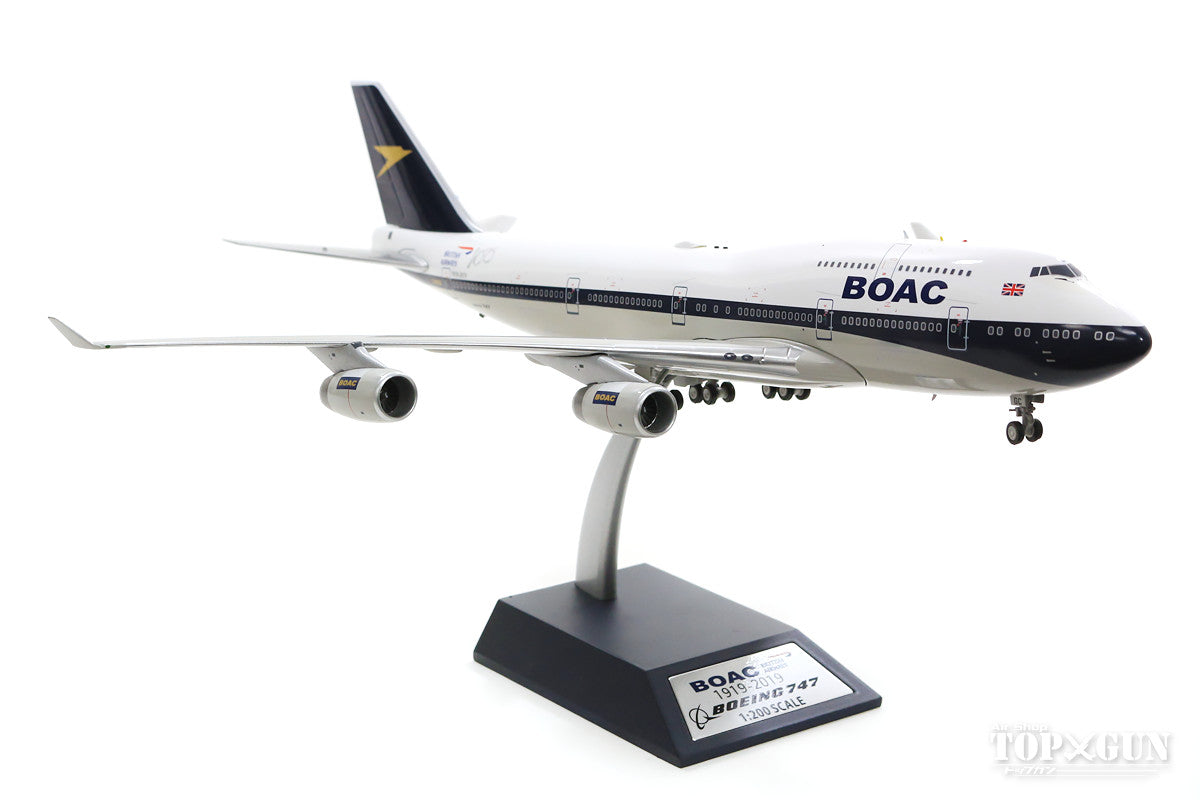 747-400 British Airways Special Paint "BOAC Retro Revival" 2019 G-BYGC 1/200 *Made of metal [BA100]