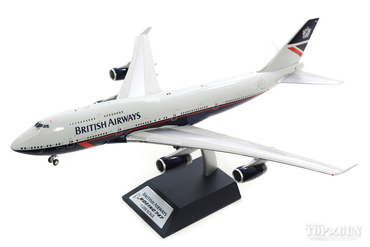 747-400 British Airways/Landor 100 year anniversary G-BNLY (stand included) 1/200 [BA100-747-BA-LANDOR]