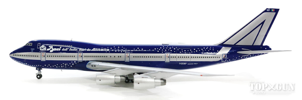 747-200B アリタリア航空 特別塗装 「Baci／バッチチョコ」 90年代 I-DEMF 1/400 [BB4-2017-004]