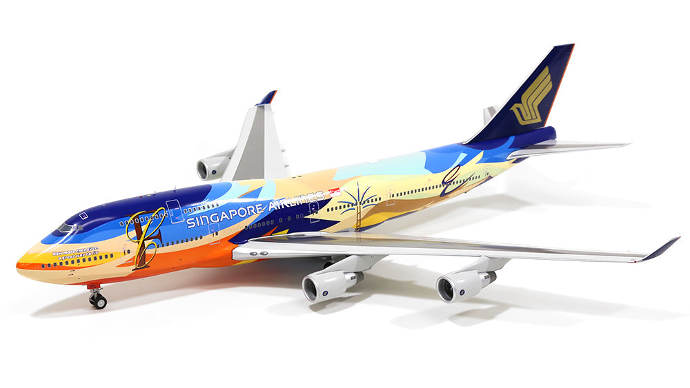 747-400 Singapore Airlines Special Paint "Tropical Megatop" 9V-SPL 1/200 [BBOX2522]