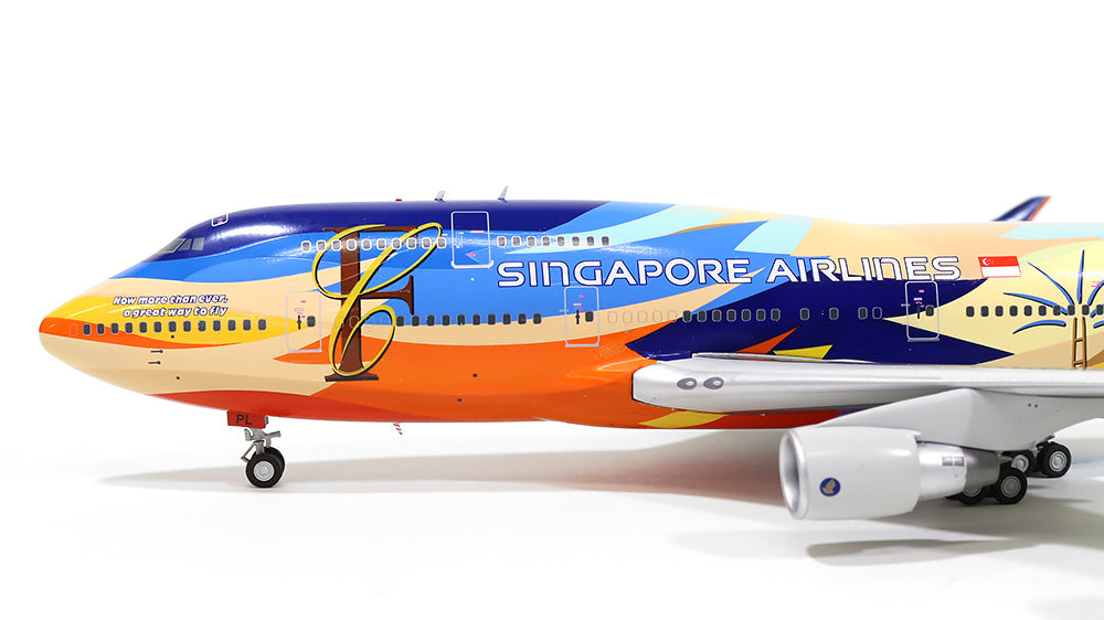 747-400 シンガポール航空 特別塗装 「トロピカルメガトップ」 9V-SPL 1/200 [BBOX2522]