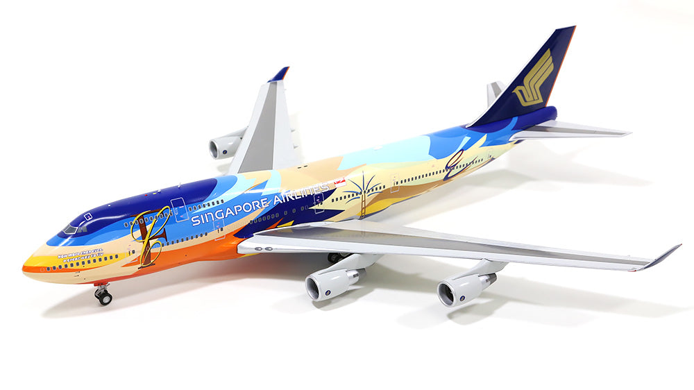 747-400 Singapore Airlines Special Paint "Tropical Megatop" 9V-SPK 1/200 [BBOX2523]