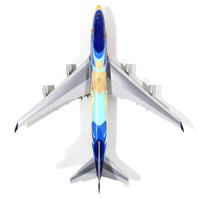 747-400 シンガポール航空  特別塗装 「トロピカルメガトップ」 9V-SPK 1/200 [BBOX2523]