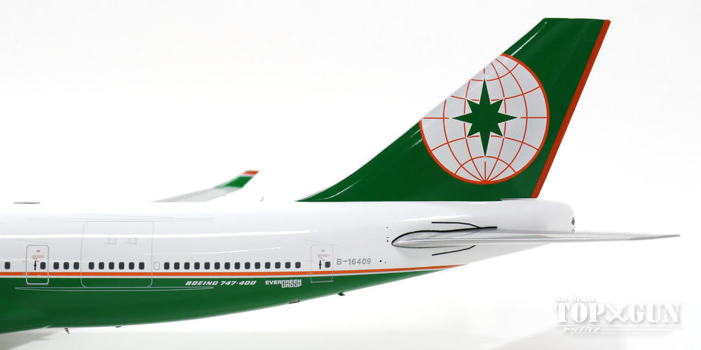 747-400M (passenger/cargo type) EVA Air B-16409 (stand included) 1/200 *Made of metal [BBOX2529]