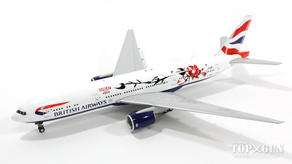 777-200ER British Airways Special Paint "Great Festival of Creativity in Shanghai" (Stand Included) G-YMML 1/200 [BBOX2532]