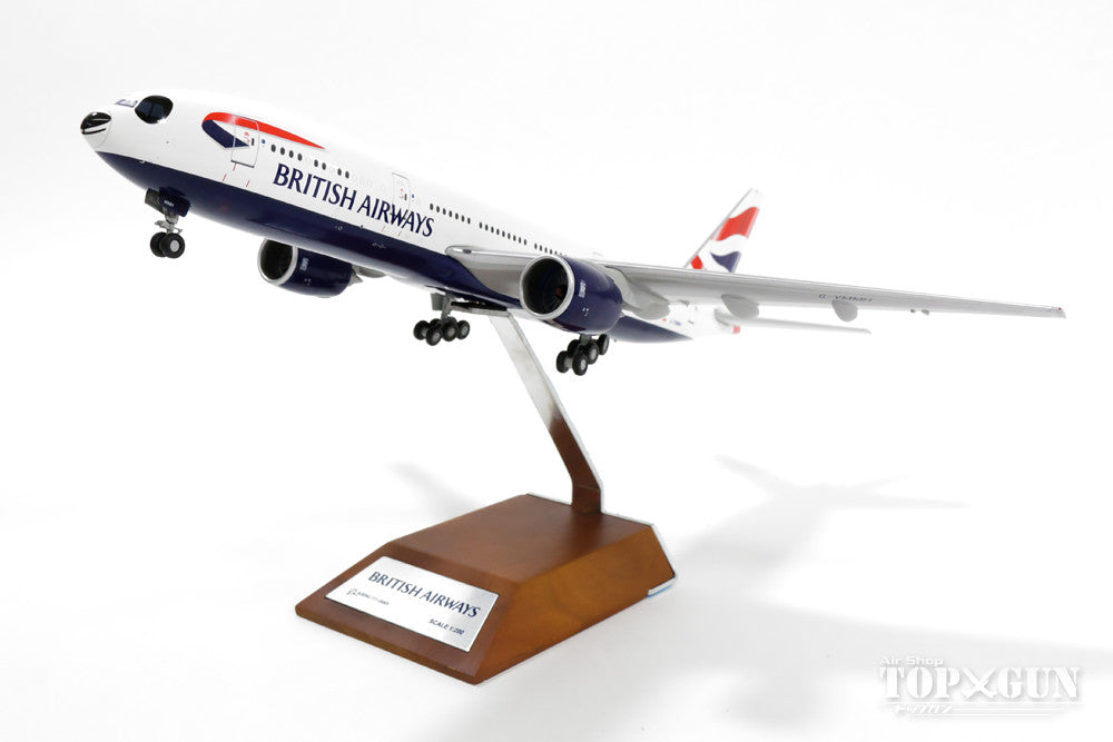 777-200ER British Airways Special Paint "Panda" (Stand Included) G-YMMH 1/200 *Made of metal [BBOX2538]