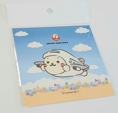 JAL Shirotan Sticker Airplane Sky [BCB1186]