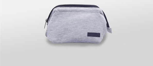 Sweat wire pouch, heather gray [BJB5202]