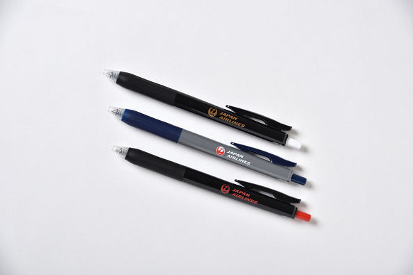 JAL Sarasa Ballpoint Pen 3-Piece Set II Black, Black, Gray [BJB5339]