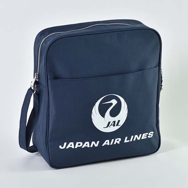 日本航空 JAL JAPAN AIR LINES ショルダーバッグ赤青セット-