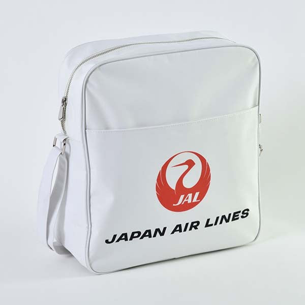JAL 復刻版エアラインバッグ ホワイト [BJB5399]