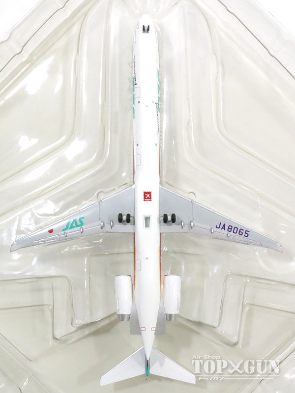 MD-90 JAS Japan Air System "Rainbow Color No. 2" 1990s JA8065 1/200 *Made of metal [BJE3035]