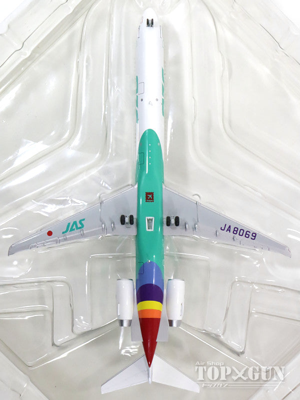 JALUX MD-90 JAS日本エアシステム 「レインボーカラー 6号機」 90年代