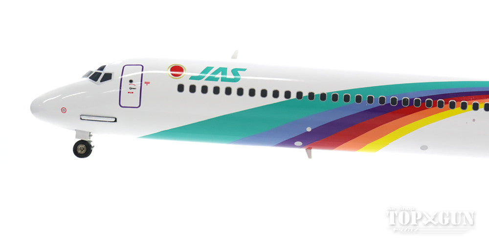 MD-90 JAS 日本航空系统“彩虹色 7 号” 1990 年代 JA8070 1/200 *金属制成 [BJE3040]