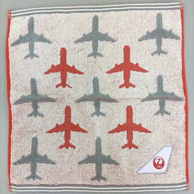 JAL Wash Towel Flight Line [BJK4054]