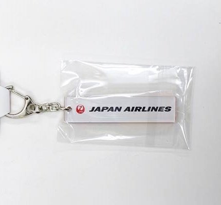 JALUX JALオリジナル アクリルスティック キーホルダー B767-300ER