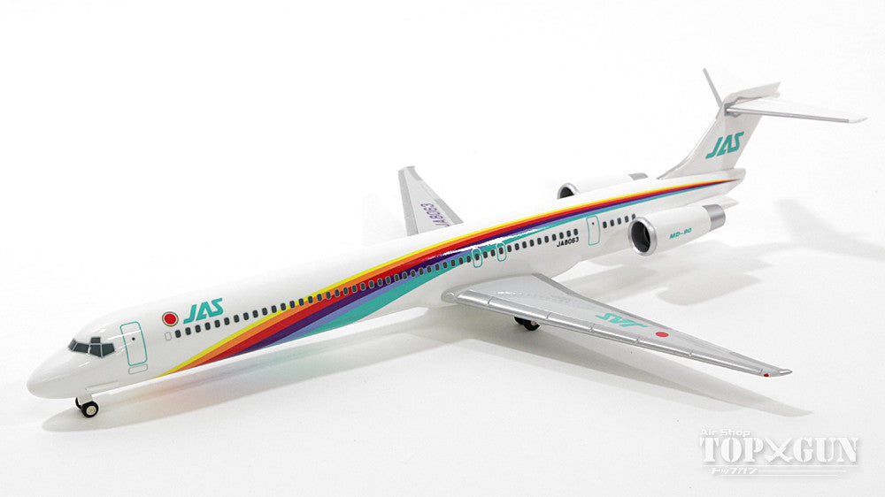 MD-90 JAS Japan Air System "Rainbow Color No. 3" JA8063 1/150 *Plastic [BJQ1148]