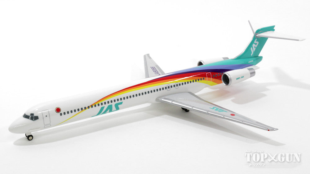 MD-90 JAS Japan Air System "Rainbow Color No. 5" JA8066 1/150 *Plastic [BJQ1150]