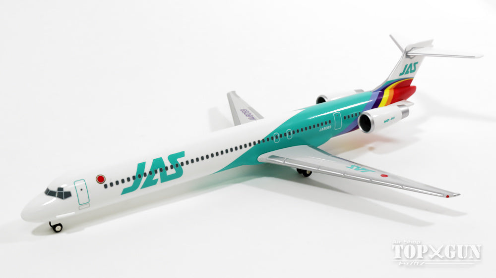 MD-90 JAS Japan Air System "Rainbow Color No. 6" JA8069 1/150 *Plastic [BJQ1151]