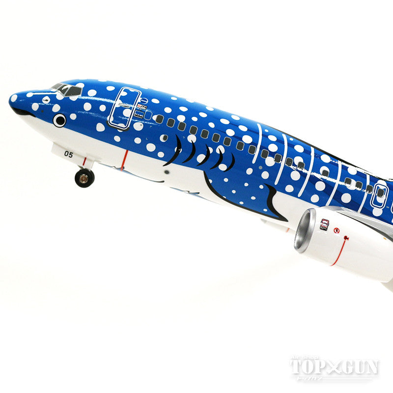 B737-800w JTA 日本トランスオーシャン航空 特別塗装 「ジンベエジェット（2代）」 JA05RK 1/130 ※プラ製 [BJQ2047]