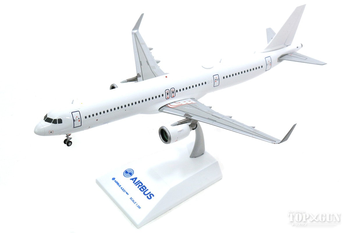 JC Wings A321neo 白色／航空会社の塗装なし（スタンド付属） 1/200