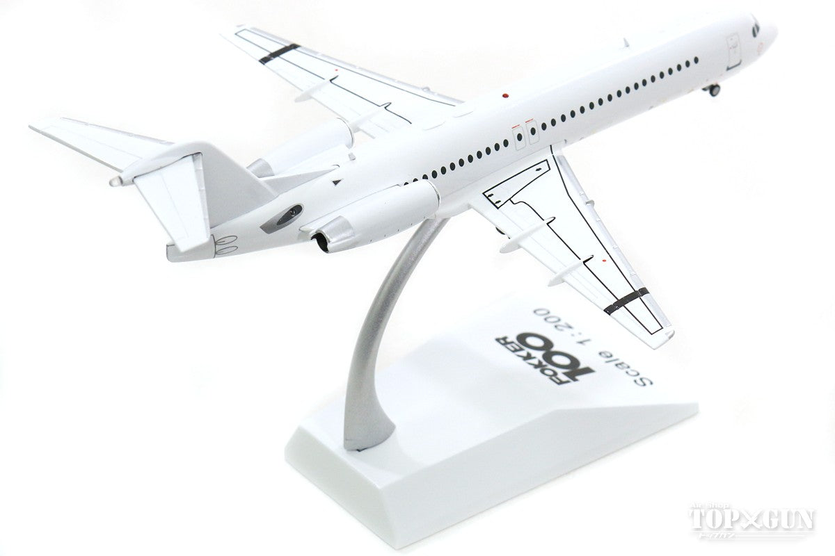 Fokker 100 White / No airline paint (stand included) 1/200 [BK1039]